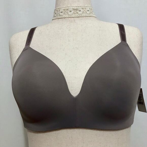 Auden NWT Gray Wire Free Bra Women 40D - Picture 2 of 9